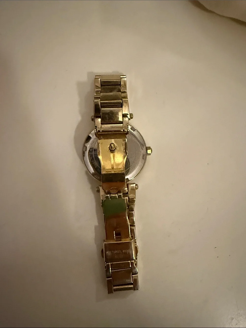 Michael Kors Gold Crystal-Trim Ladies Wristwatch